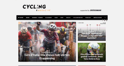 Desktop Screenshot of cyclingmagazine.de